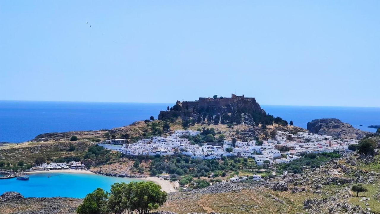 Heliophilia Lindos Villa Екстериор снимка